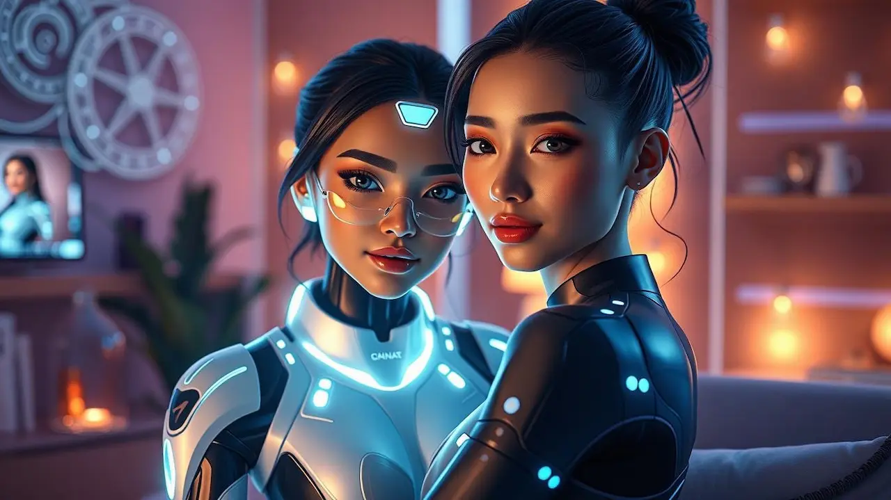 Golove AI AI girlfriend chat interface